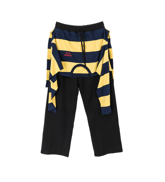 LAZY TEE JOGGING BOTTOMS BLACK