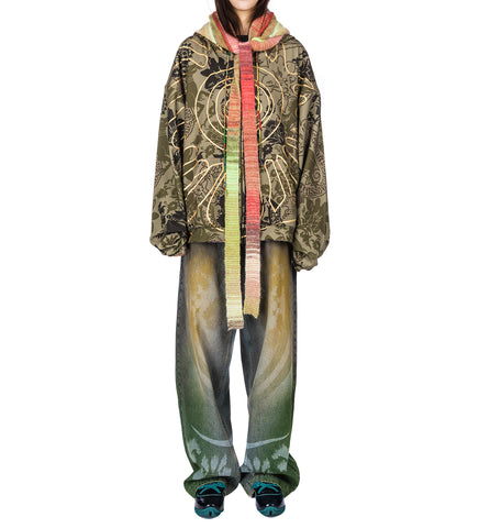 MEDIEVAL GILDED CAMO HOODIE KHAKI/GOLD MEDIEVAL GILDED CAMO HOODIE KHAKI/GOLD