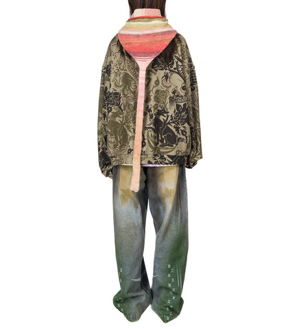 MEDIEVAL GILDED CAMO HOODIE KHAKI/GOLD MEDIEVAL GILDED CAMO HOODIE KHAKI/GOLD