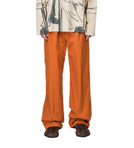 GATHERED WAIST TRACKSUIT BOTTOM GINGER GATHERED WAIST TRACKSUIT BOTTOM GINGER