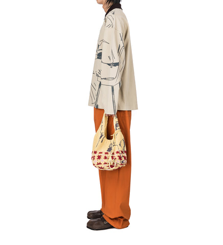 GATHERED WAIST TRACKSUIT BOTTOM GINGER GATHERED WAIST TRACKSUIT BOTTOM GINGER