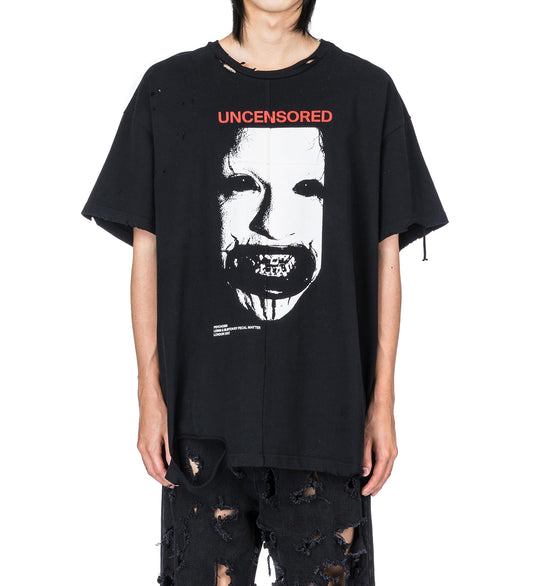 UNCENSORED TEE SCLERA BLACK