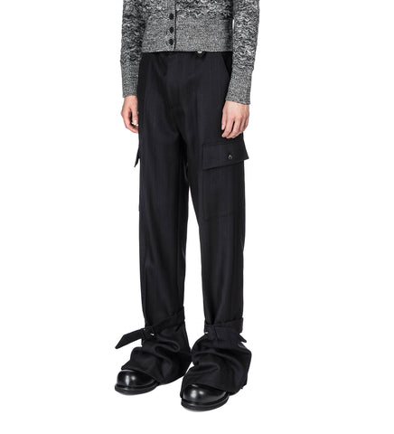 BELTED PANT BLACK BELTED PANT BLACK