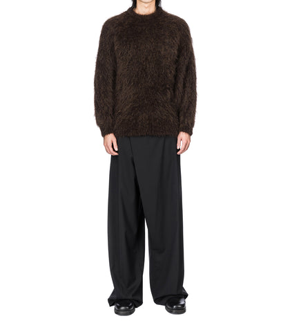 FURRY PULL OVER CHOCOLATE FURRY PULL OVER CHOCOLATE