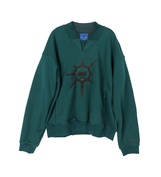 PYROLOI SWEAT SHIRT TEAL