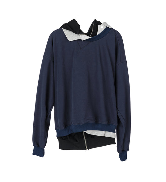 TRIPLE HOODIE NAVY