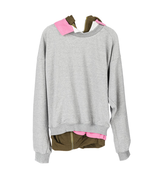 TRIPLE HOODIE GREY