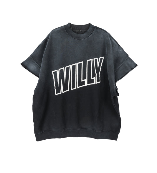WILLY MUSCLE TEE BLACK
