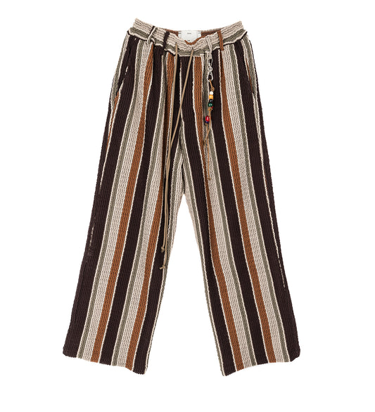 RELAXED LOUNGE PANT BEIGE/BROWN
