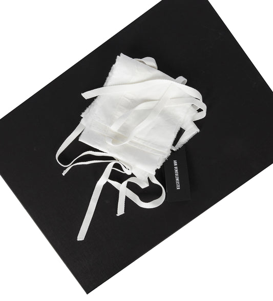 DOX RUFFLED CUFFS NATURAL WHITE