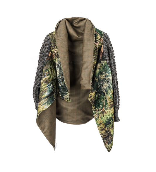 SLEEVELINER ANCIENT FOREST/KNIT