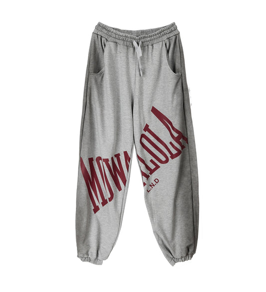 STAMP JOGGERS GREY