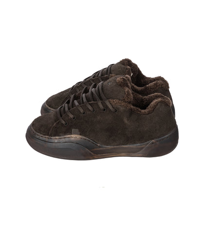 SUEDE VAMP SNEAKERS MUD SUEDE VAMP SNEAKERS MUD