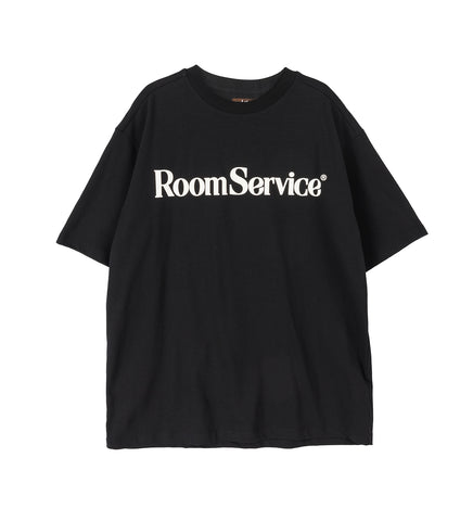 ROOM SERVICE TEE BLACK ROOM SERVICE TEE BLACK