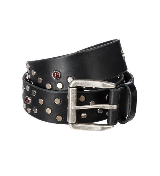 VORTEX BELT SLOW BLACK ARID BULL HIDE