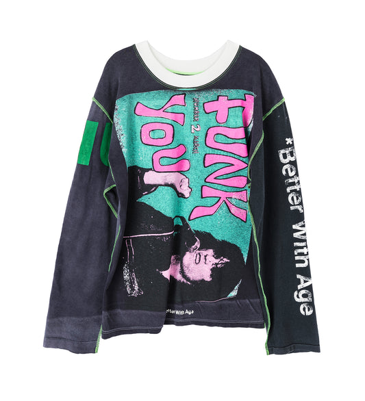 RIVKA REVERSIBLE LONG SLEEVE LARGE