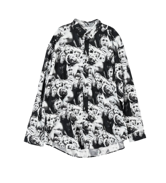 GLENAPALOOZA LS SHIRT BLACK/WHITE