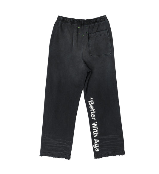 FUCK YOU SWEATPANTS FADED BLACK
