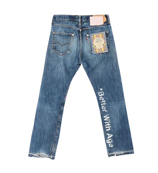 MONIKER DENIM TROUSER INDIGO 34 #2