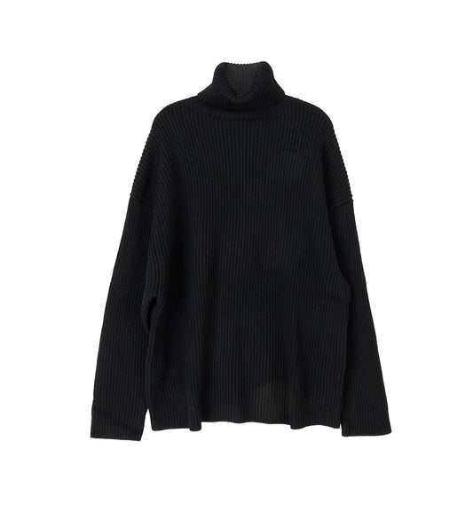 CHUNKY TURTLENECK BLACK