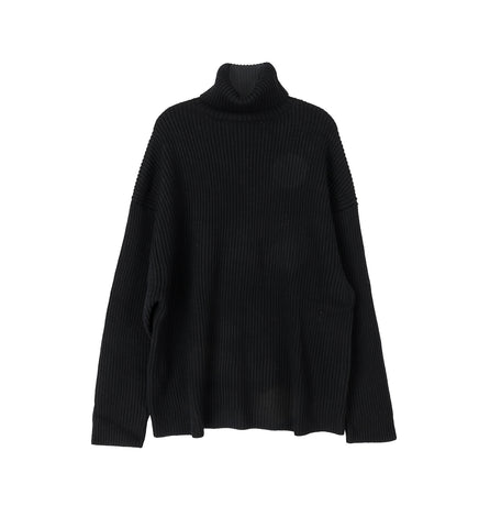CHUNKY TURTLENECK BLACK CHUNKY TURTLENECK BLACK