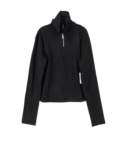 APEX WOOL TOP BLACK APEX WOOL TOP BLACK