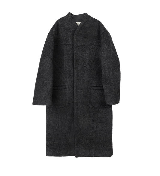 FUZZY COAT BLACK