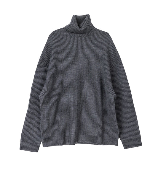 CHUNKY TURTLENECK CONCRETE