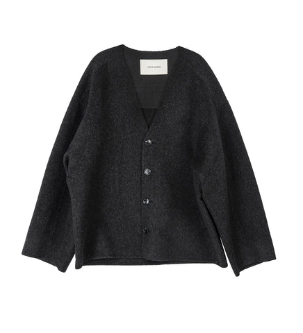 JOOL JACKET BLACK WOOL JOOL JACKET BLACK WOOL