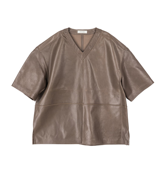 LEATHER TOP LODEN