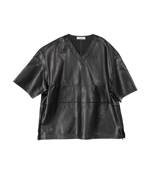 LEATHER TOP BLACK
