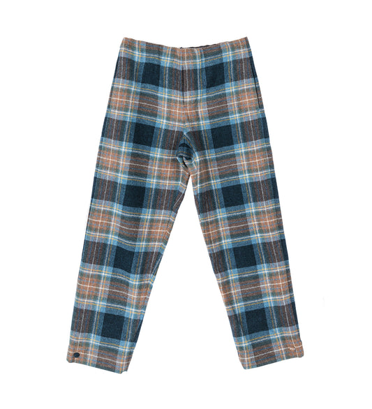 ED WOOL TROUSERS TARTAN