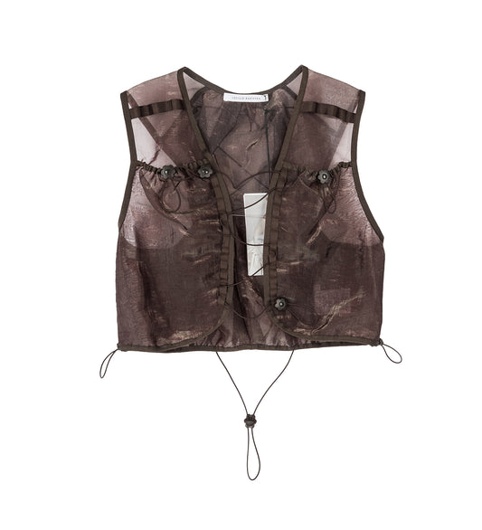 BONA VEST BROWN