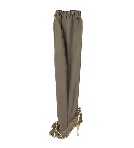 DOUBLE THIGH HIGH ARMY/GOLD DOUBLE THIGH HIGH ARMY/GOLD