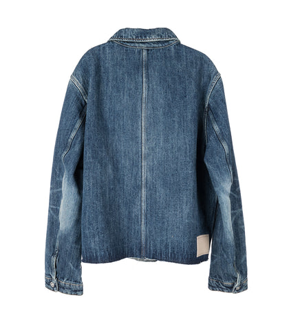 CUT REBIRTH JACKET ROAD WORN ROPE TWILL CUT REBIRTH JACKET ROAD WORN ROPE TWILL