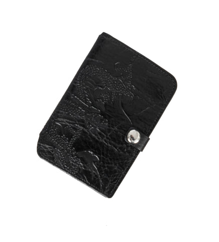 PASSPORT COVER BLACK LEATHER PASSPORT COVER BLACK LEATHER