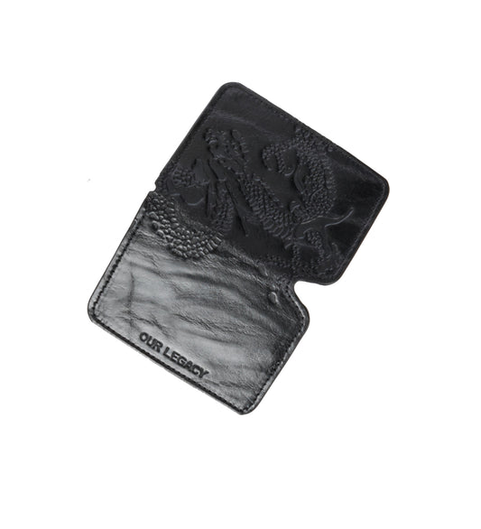 CARD CASE BLACK LEATHER