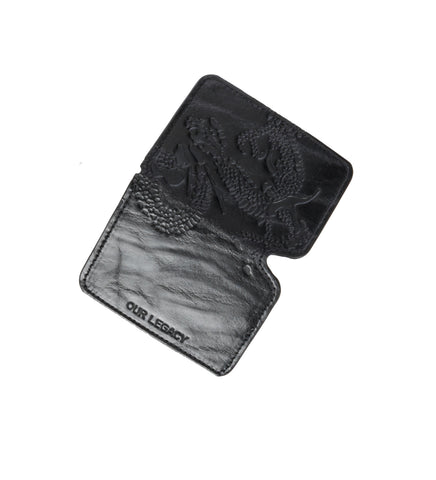 CARD CASE BLACK LEATHER CARD CASE BLACK LEATHER