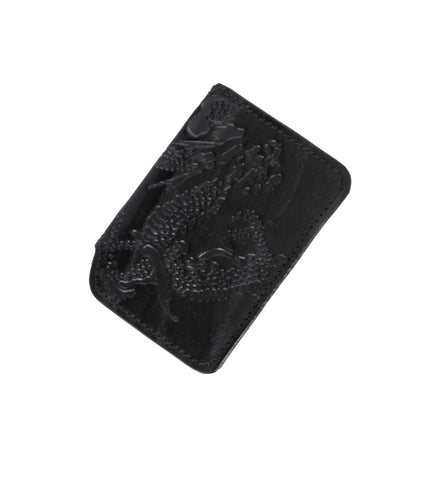 CARD CASE BLACK LEATHER CARD CASE BLACK LEATHER
