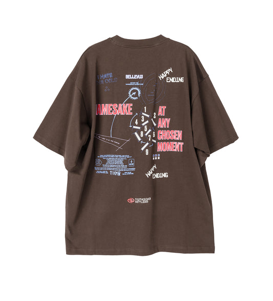 SAVA OVERSIZED ROADMAP MARSH BROWN