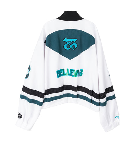 PORTS HOCKEY JERSEY FREE WHITE PORTS HOCKEY JERSEY FREE WHITE