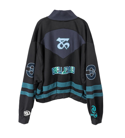 PORTS HOCKEY JERSEY EUPHORIC BLACK PORTS HOCKEY JERSEY EUPHORIC BLACK