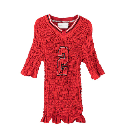 RECONSTITUTED SHIRRED US FOOTBALL JERSEY MULTI MEDIUM RECONSTITUTED SHIRRED US FOOTBALL JERSEY MULTI MEDIUM