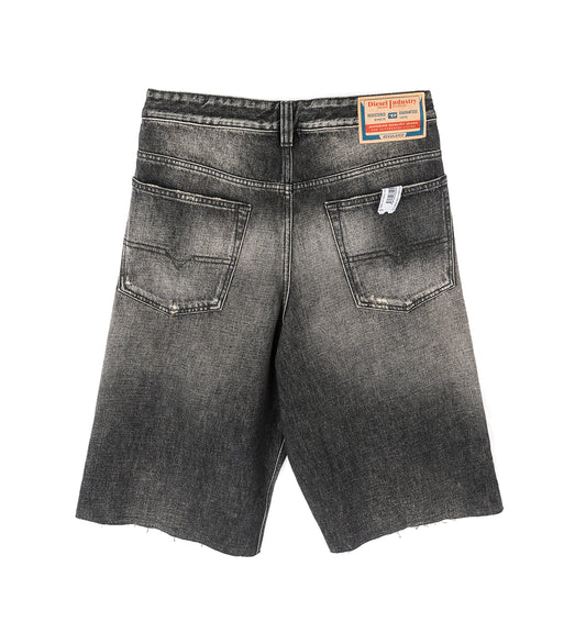 PROTOTYPES x DIESEL DENIM SHORT BLACK