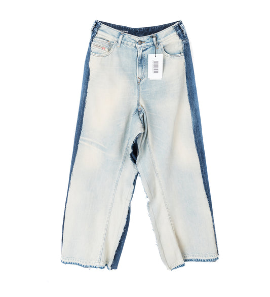 PROTOTYPES X DIESEL OVERSIZED JEAN BELT BLUE