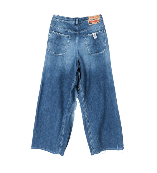 PROTOTYPES X DIESEL OVERSIZED JEAN BELT BLUE