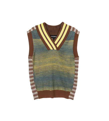 HOT KNIT VEST FIRE LIME & TERRA HOT KNIT VEST FIRE LIME & TERRA