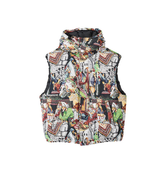 BLESS X SUPREME COUPLE PUFFER MULTI/BLACK/WHITE