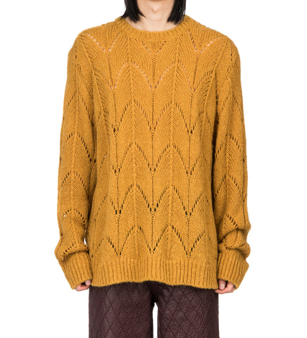 CMMN SWDN ARCHER POINTELLE SWEATHER MUSTARD CMMN SWDN ARCHER POINTELLE SWEATHER MUSTARD