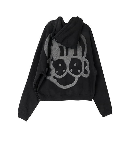 REFLECTIVE FINESSE PUP HOODIE BLACK
